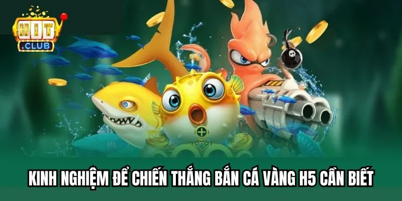 Kinh nghiệm để chiến thắng Bắn cá vàng H5 cần biết Kinh nghiệm để chiến thắng Bắn cá vàng H5 cần biết