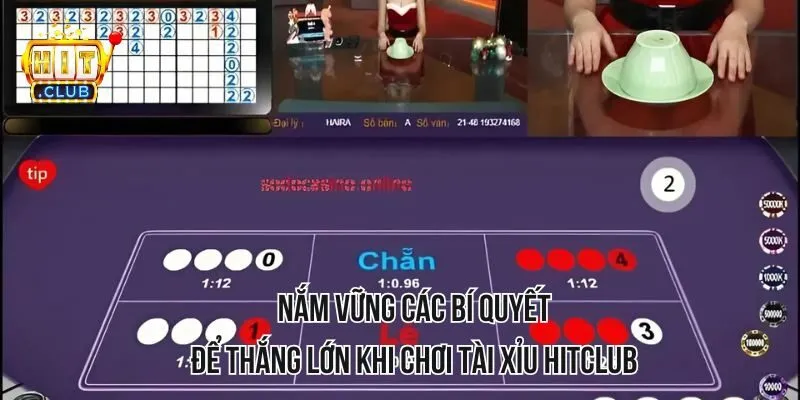Nắm vững các bí quyết để thắng lớn khi chơi tài xỉu HITCLUB Nắm vững các bí quyết để thắng lớn khi chơi tài xỉu HITCLUB