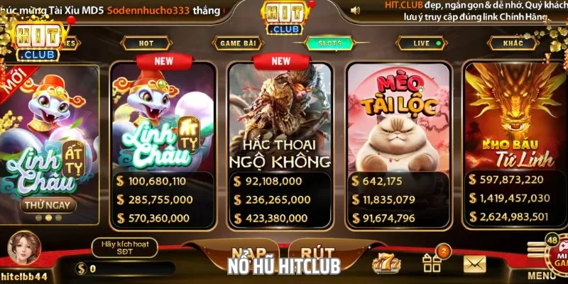 Trở Thành Tỷ Phú Khi Chơi Game Nổ Hũ Hitclub