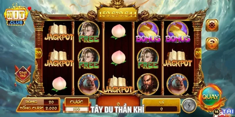 Tây Du Thần Khí có lẽ đã là tựa game Nổ Hũ quen thuộc với nhiều người Tây Du Thần Khí có lẽ đã là tựa game Nổ Hũ quen thuộc với nhiều người